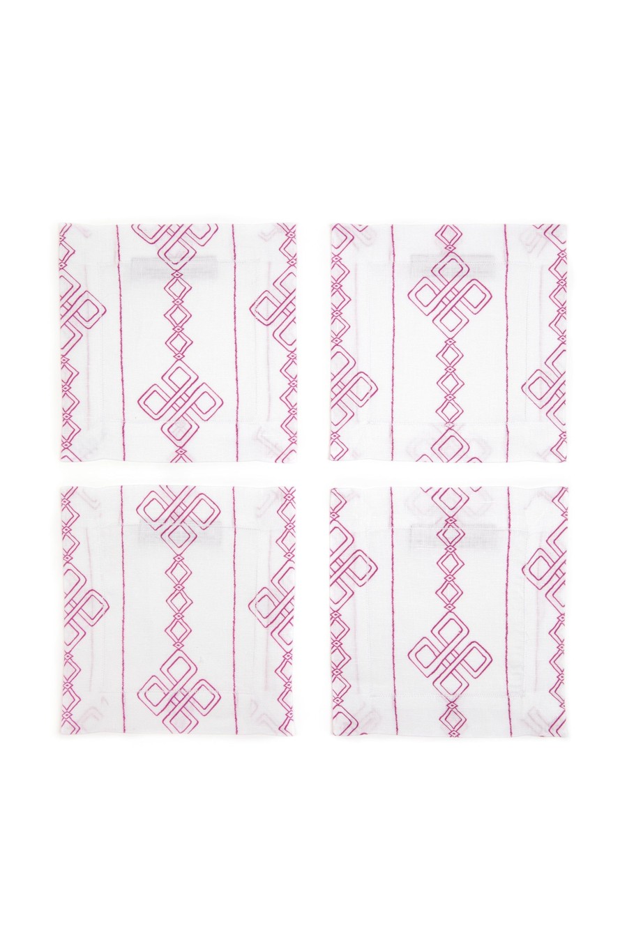 Homeware Emilia Wickstead | Set Of 4 Cocktail Napkins