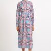 Women Emilia Wickstead Dresses | Deirdre Painted Check Crepe Georgette Dress