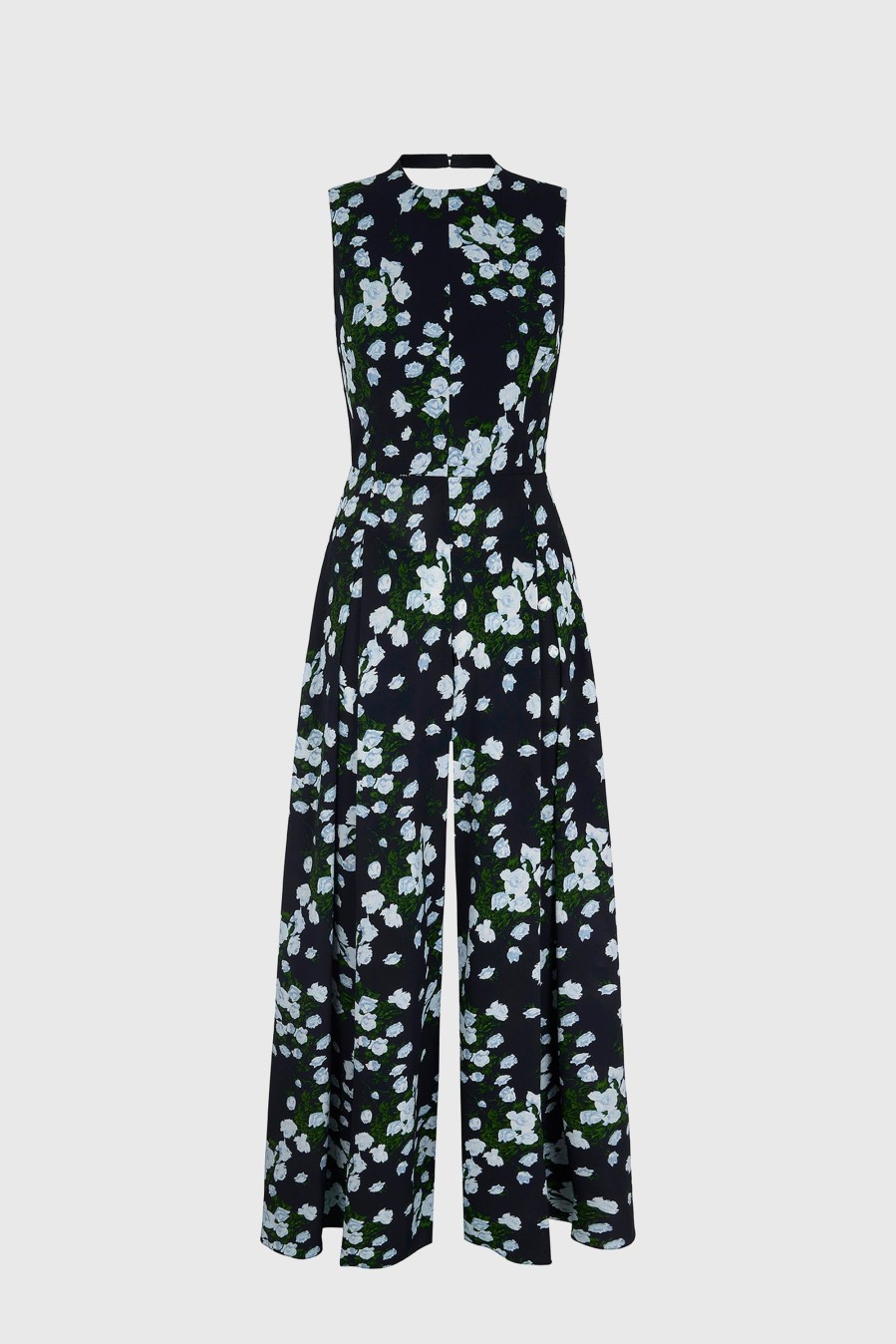 Women Emilia Wickstead Jumpsuits | Maduri Crepe Georgette Jumpsuit